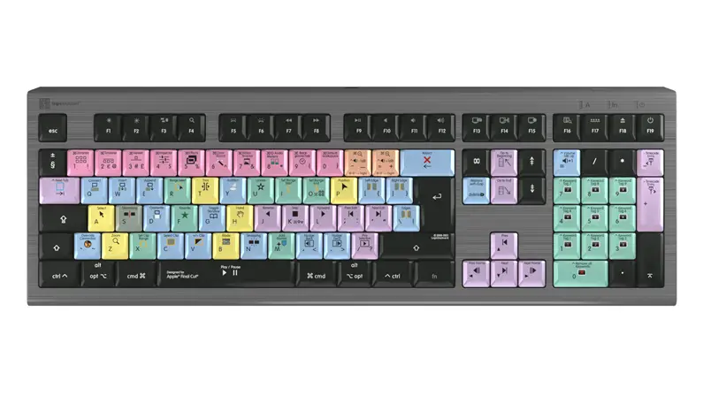 Final Cut Pro X - Mac ASTRA 2 Backlit Keyboard - UK English