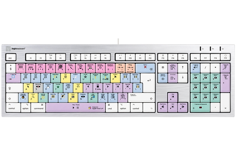 Final Cut Pro X - Mac ALBA Keyboard - UK English